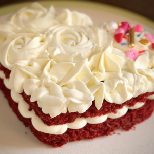 Heart Cake Red Velvet